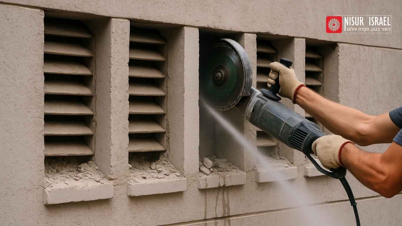 ניסור מסתור כביסה