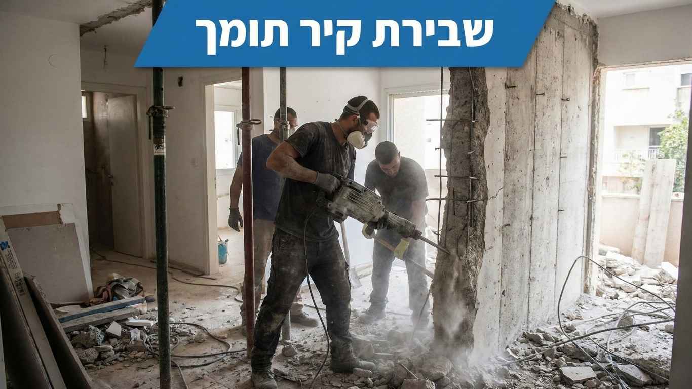 שבירת קיר תומך